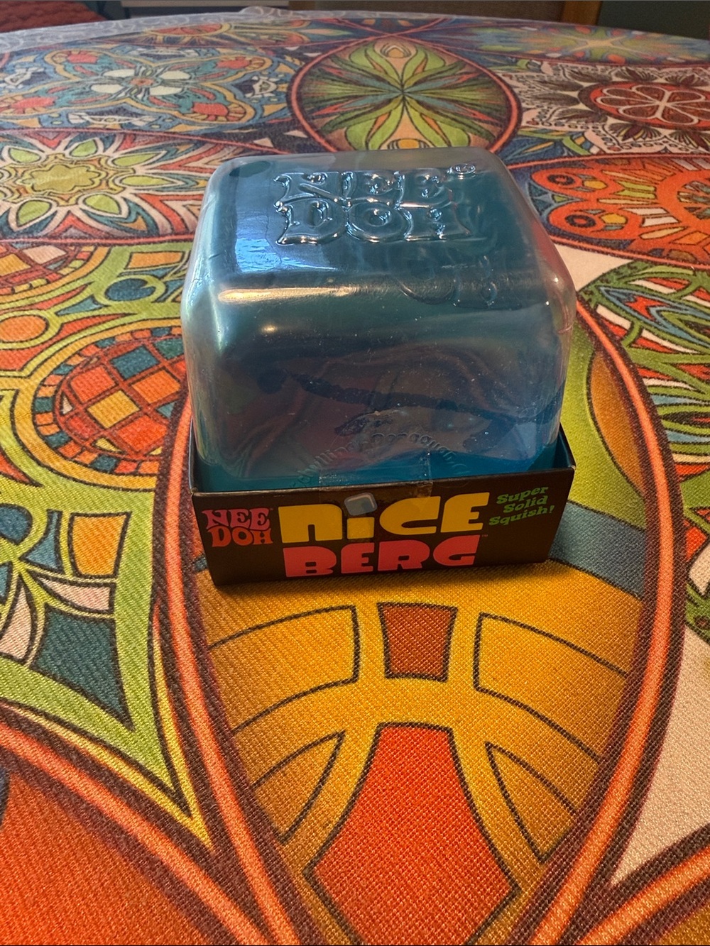 Ice Berg Super Squishy Blue Kids Toy